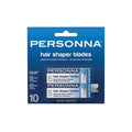 AccuTec Personna Hair Shaper Blade 12 CD/CT - 12 CT/CS - 5-Pack - Stainless Steel Blade, 2.25 Inch Length, 0.625 Inch Width - 60-0226-NUPC