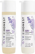 The Honest Company Baby Shampoo & Body Wash Duo - 2-in-1 Cleansing, Lavender Calm, 20 fl oz