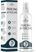 NOVEHA Piercing Aftercare Spray - Fast Cleaner Solution for Ear, Nose, and Belly Piercings - Keloid and Bump Cleaning with Hypochlorous Acid - 8 oz Bottle