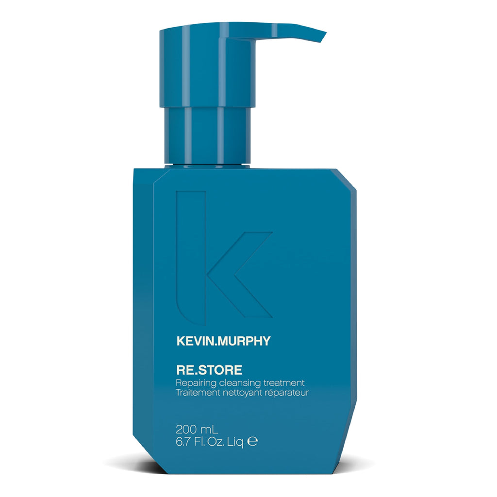 KEVIN.MURPHY RE.STORE - Cleansing Treatment - for Dry - Damaged and Overprocessed Hair - Strand Repair - with Amino Acids and Fruit Enzymes - Sulphate Free - 200 Ml / 6.7 Fl Oz