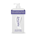 Native Body Wash - Naturally Derived Ingredients for Soft, Hydrated Skin | Night Jasmine & Walnut, 18 oz