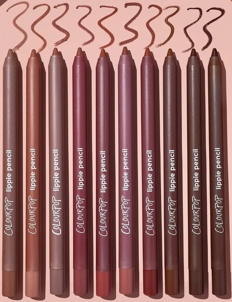 Colourpop Lippie Pencil Vault - Set of 10 Iconic Nude Lip Liners for Effortless Beauty