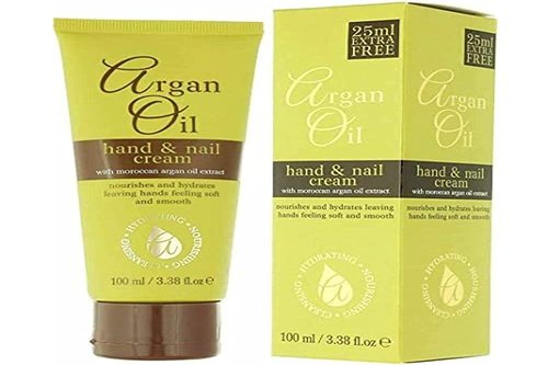 Argan Oil Hydrating Nourishing Cleansing Hand & Nail Cream With Argan Oil (Nourishes and Hydrates Leaving Hands Feeling Soft and Smooth) 3.4 oz