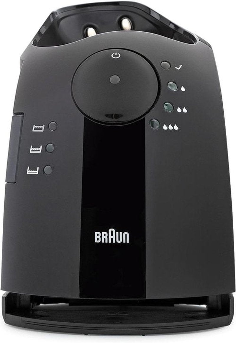 Braun Replacement Clean & Charge Base - Compatible with Pulsonic & Series 7 Shavers | Cord Not Included