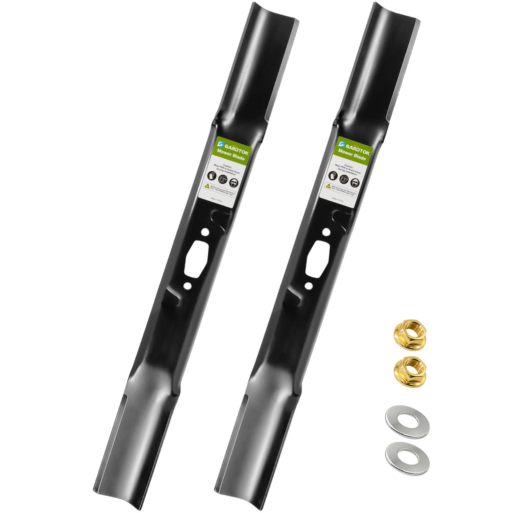 GardTok Low Lift Mower Blades for Cub Cadet MTD 742-05510-L 46 Inch Deck
