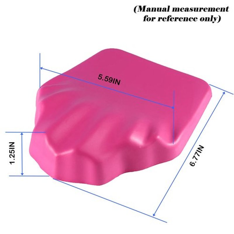 arm rest for nails tech 4pcs Silicone nail accessories,nail cushion hand rest Manicure Hand Rest nail hand rest nail polish hand rest Suitable use at home Nail Technician Use Must Have Nail Pillow