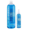 Cinema Secrets Makeup Brush Cleaner - Professional Quick-Drying Formula | 6oz Spray & 32oz Refill - Removes Waterproof Makeup