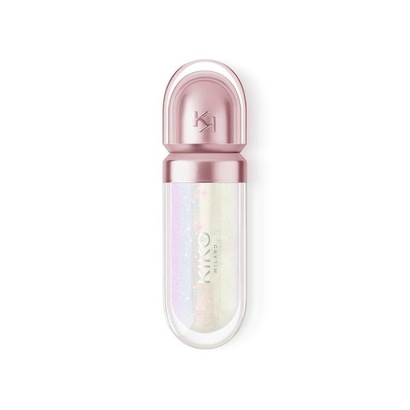 Kiko Milano 3D Hydra Lip Oil - Hydrating & Nourishing High-Shine Treatment with Vitamin E - 6.5ml