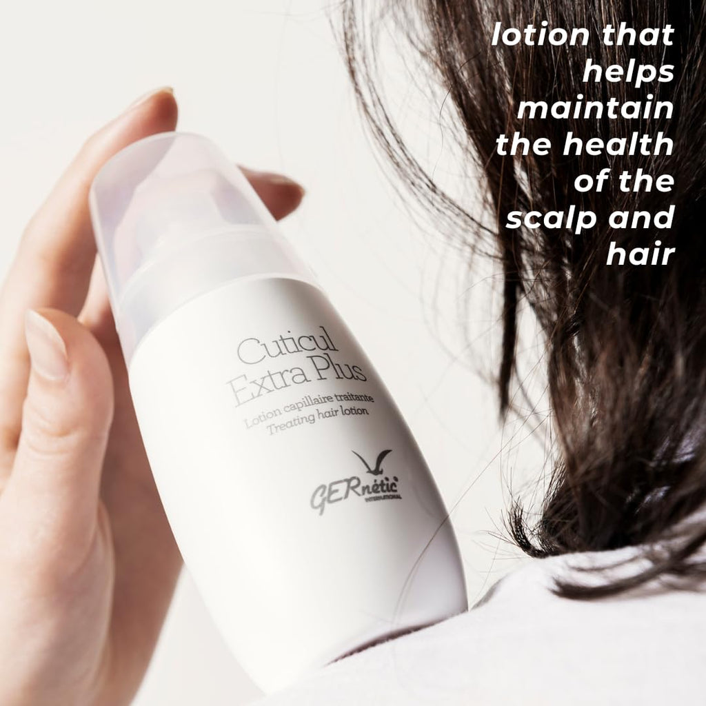 Gernetic Cuticul Extra Plus Scalp Moisturizing Serum, Nourishing Care for Hair Appearance, Lightweight Scalp Formula, 100ml/3.4oz