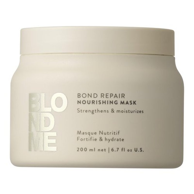 BlondMe Bond Repair Nourishing Mask for Blonde Hair | Intensive Hair Treatment | Adds Moisture and Softness |For Blonde, Lightened, & Grey Hair