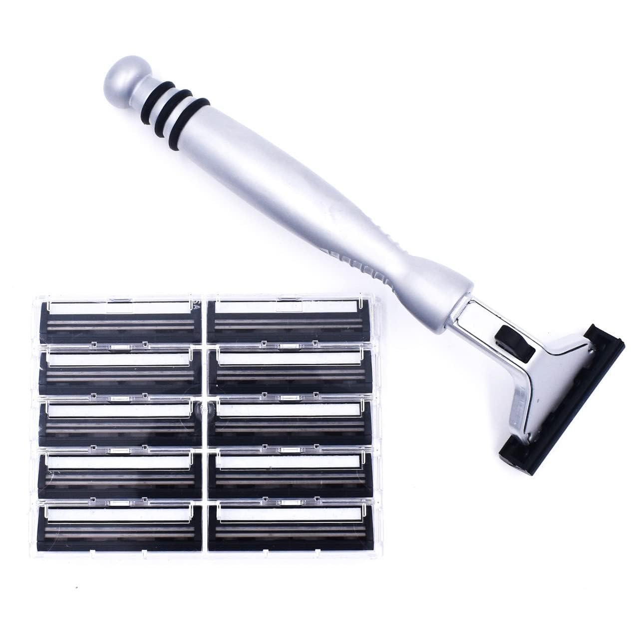 Taconic Heavyweight Atra-Compatible Pivot Razor with 10 Cartridges