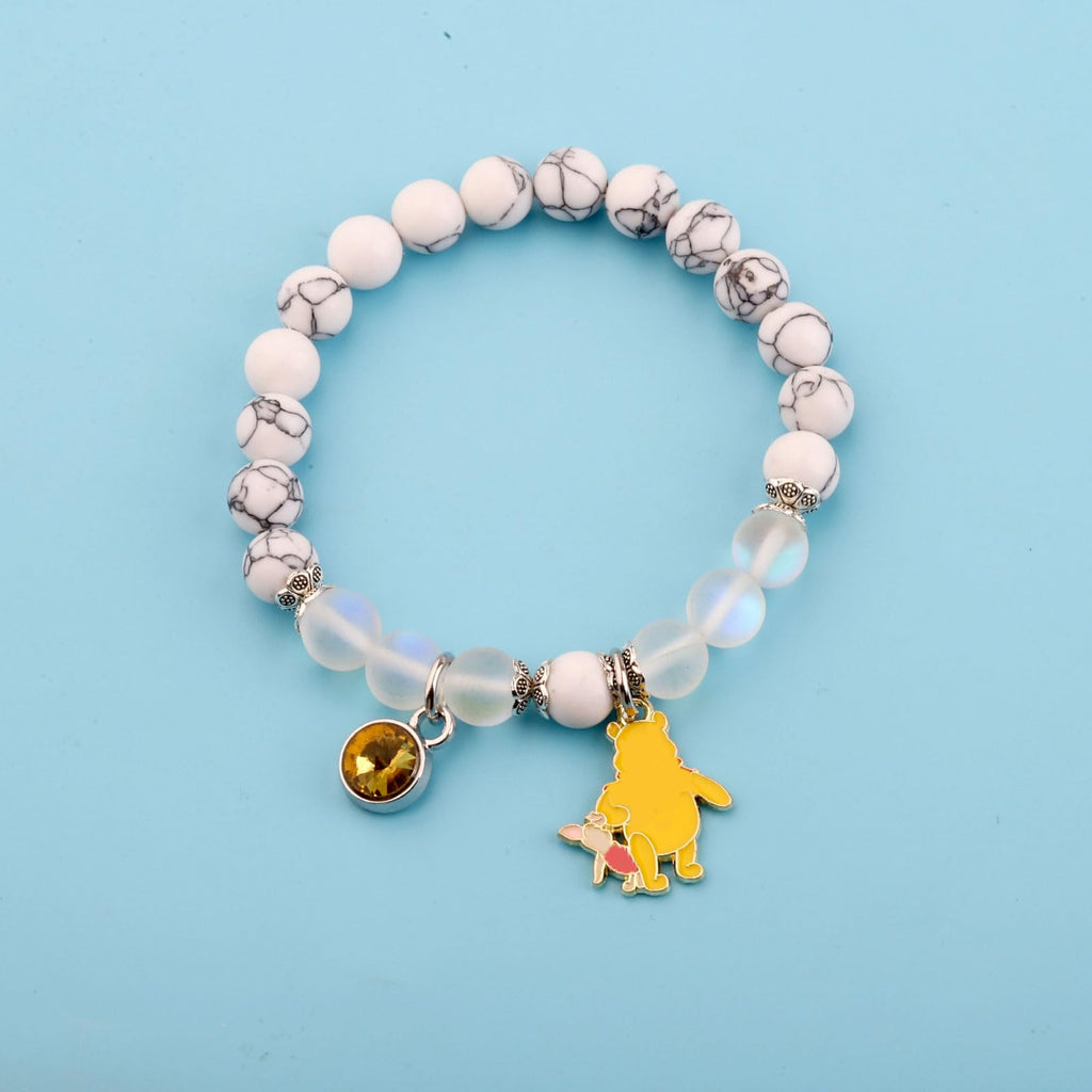FUSTMW Bear Friendship Gifts Bear Bracelet Cartoon Lover Gifts Bear And Friend Gift Inspirational Friend Gift