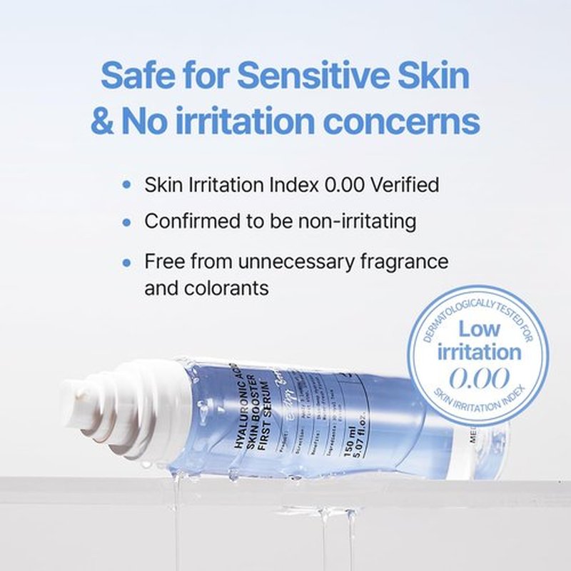 Meditherapy Hyaluronic Acid Serum XXL 150ml (5.07 fl.oz.) – Ultra Hydrating 333Serum for Glowing Skin, Face Moisturizer, Non-Sticky, Anti-Aging & Wrinkle Care, Korean Skin Care