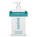 Native Strengthening Shampoo - Cashmere & Rain Scent | 16.5 fl Oz for Luxurious Hair Care