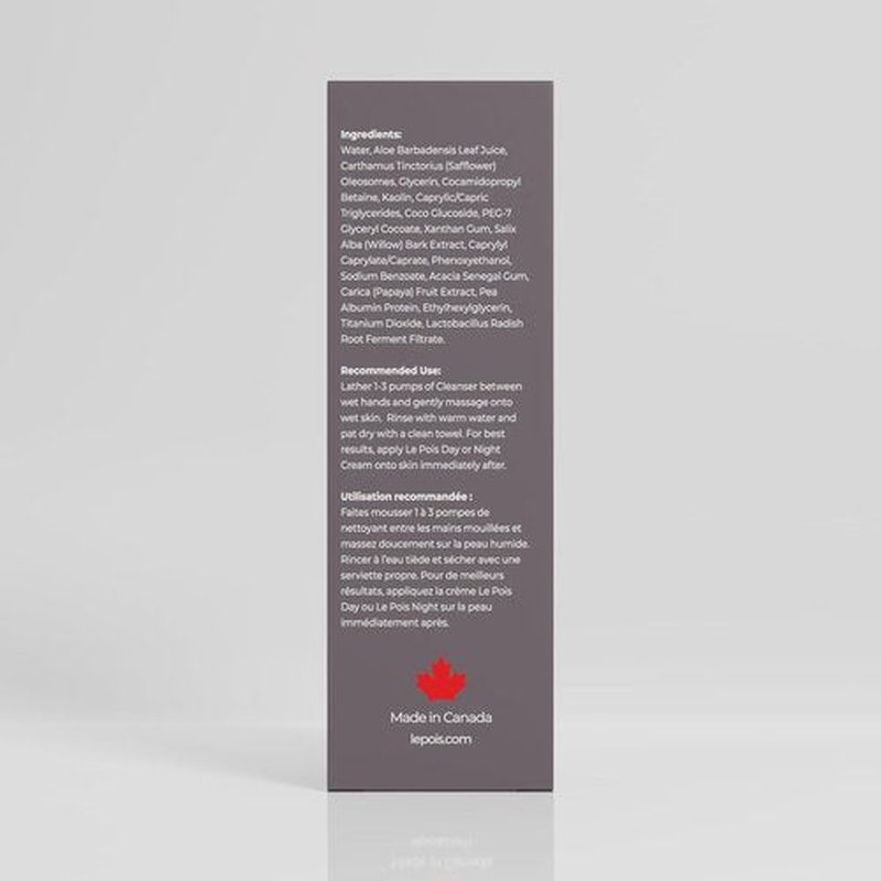 Le Pois Face Cleanser - Gentle Formula for All Skin Types | Sensitive Skin Care, 3.38 fl oz
