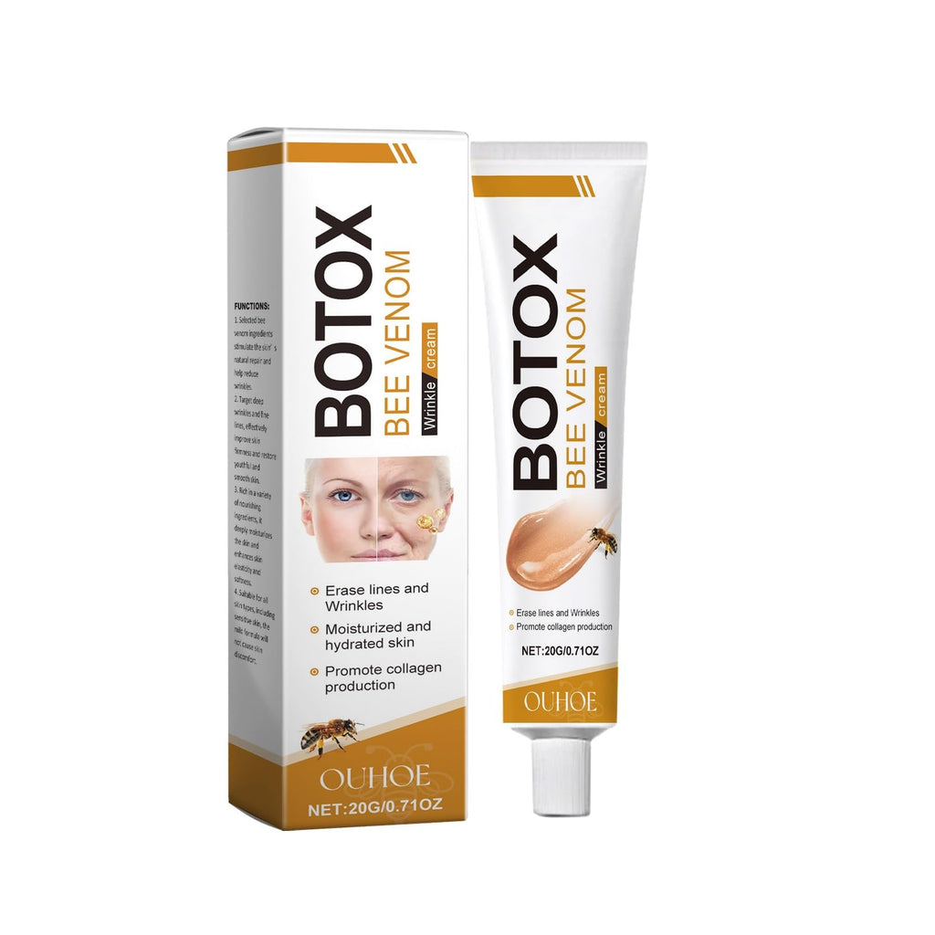 Yaper Botox Bee Venom Skin Cream,Wrinkle Removal Face Anti-Aging for All Skin Type Moisturiser Firming Cream. (1)