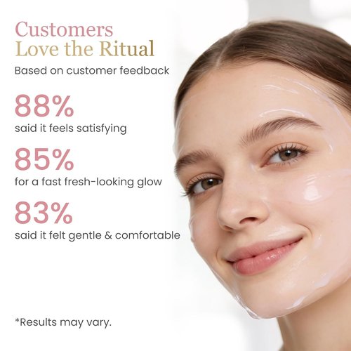 Regine Switzerland Overnight Face Mask - Hydrolyzed Collagen & Hyaluronic Acid for Deep Hydration | 2.5 fl oz
