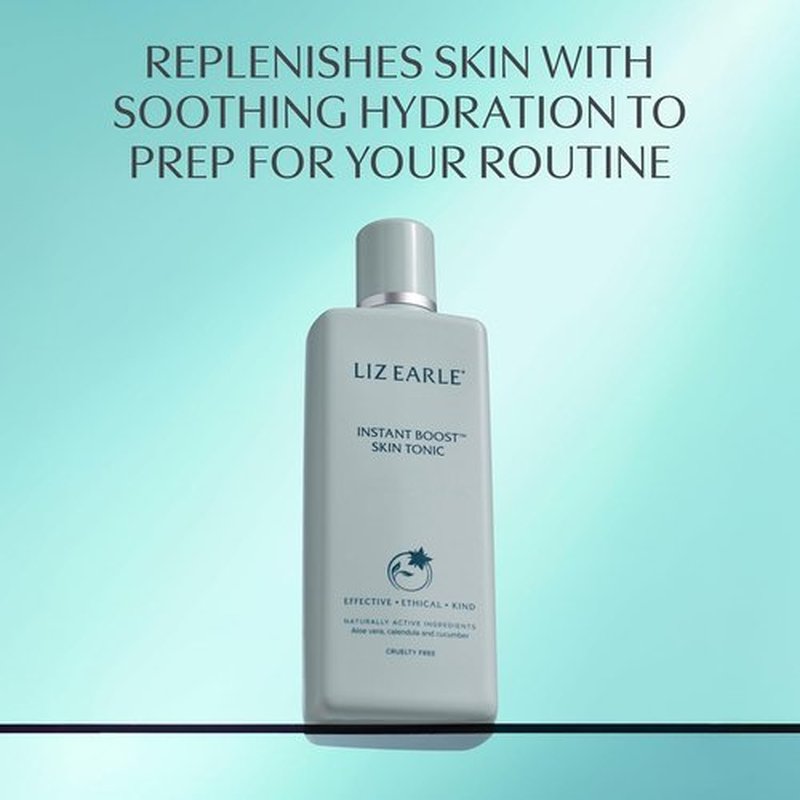 Liz Earle Instant Boost Skin Tonic | Hydrating Face Toner with Aloe Vera & Calendula for Dry Skin (200 ml)