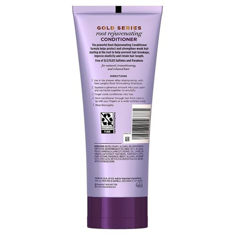 Pantene Gold Series Root Rejuvenating Conditioner - Moisturizes & Fortifies Natural Hair | 11.1 Fl Oz