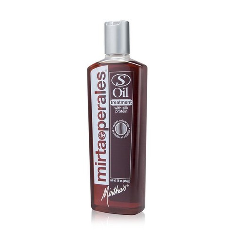 Mirta De Perales Oil “S” Hair Treatment - Deep-Cleansing Scalp Detox with Castor Oil & Silk Protein | Restores Moisture for Dry Hair & Flaky Scalp | Paraben-Free