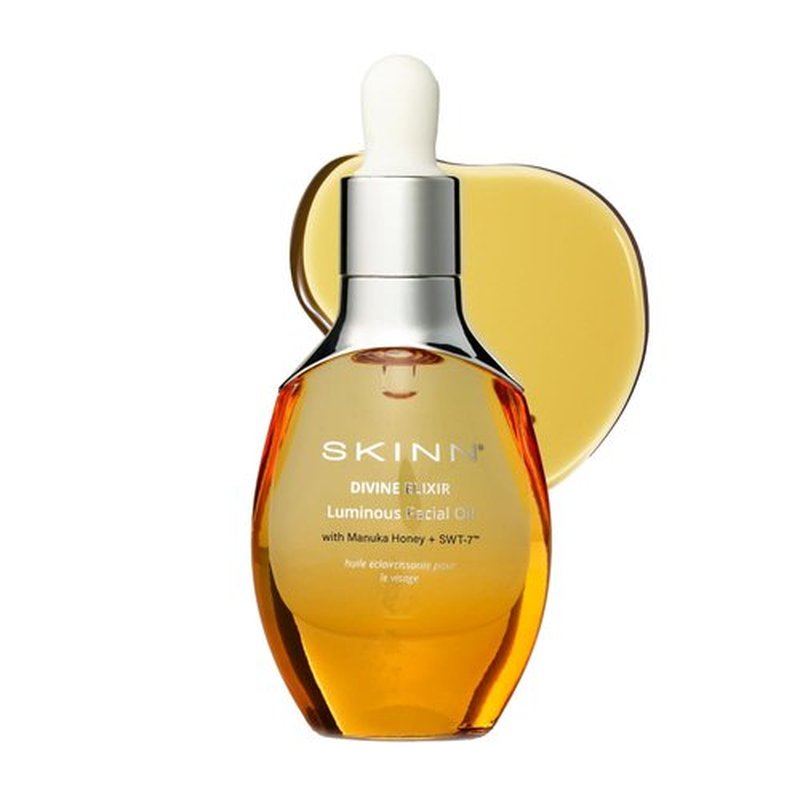 Skiennix Anti-Aging Luminous Face Oil - Lightweight, Non-Greasy Hydration for Sensitive Skin | Manuka Honey & Vitamin C
