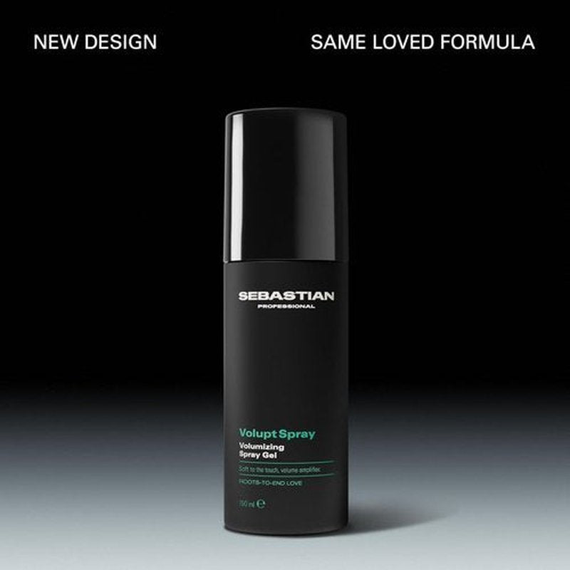 Sebastian Professional Volupt Volume-Building Spray Gel - Volumizing & Soft Hair Styling | 5.07 fl oz