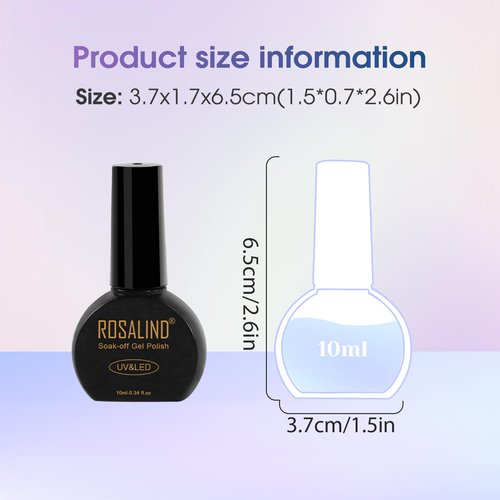 ROSALIND Cat Eye Gel Nail Polish Set with Magnet, 8 Colors Glitter Holographic Sliver Nude Red Purple Blue Green Magnetic Effect Soak Off U V Gel Polish Nail art Gifts for Women
