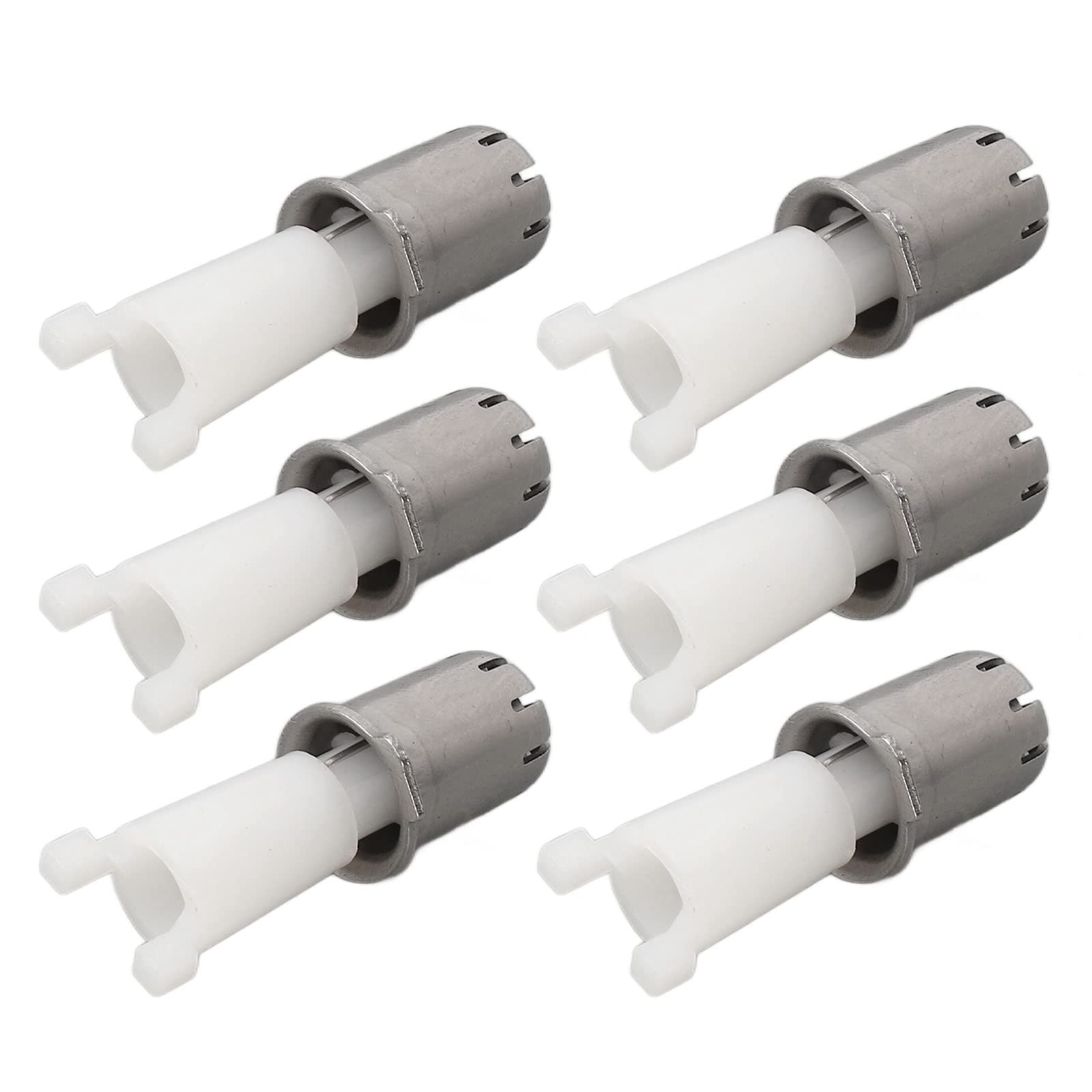 Saluaqui Nose Hair Trimmer Head, 10pcs Universal Replacement Clipper Blade Heads, Fitting, Ideal Replacement, Easy Cleaning, Portable Size for Daily Storage and Travel, Wholesale Business