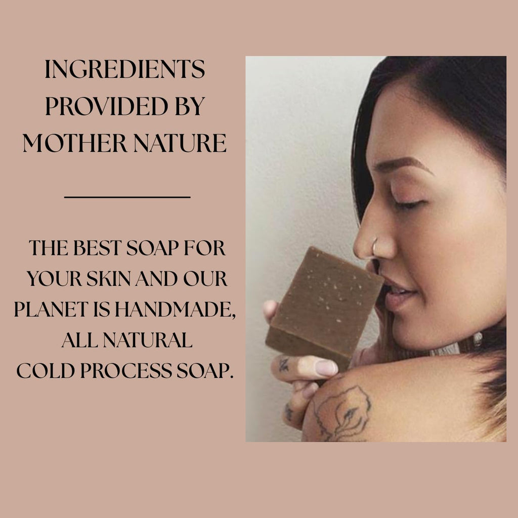 Aspen Kay Naturals Coffee & Oatmeal Exfoliating Soap, Natural and Organic Coffee Scrub. With Organic Shea Butter & Pure Essential Oils. A Wonderful Oatmeal Soap, For Men & Women. (3 pack)
