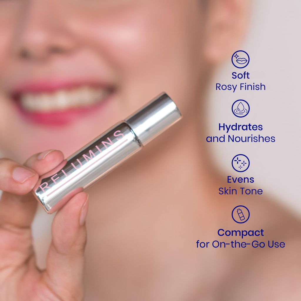 Relumins Nip and Lip Roll-On – Hydrating, Nourishing Formula with Carrot Seed Oil Extract – 10ml for Smooth, Soft, and Naturally Radiant Lips and Nips