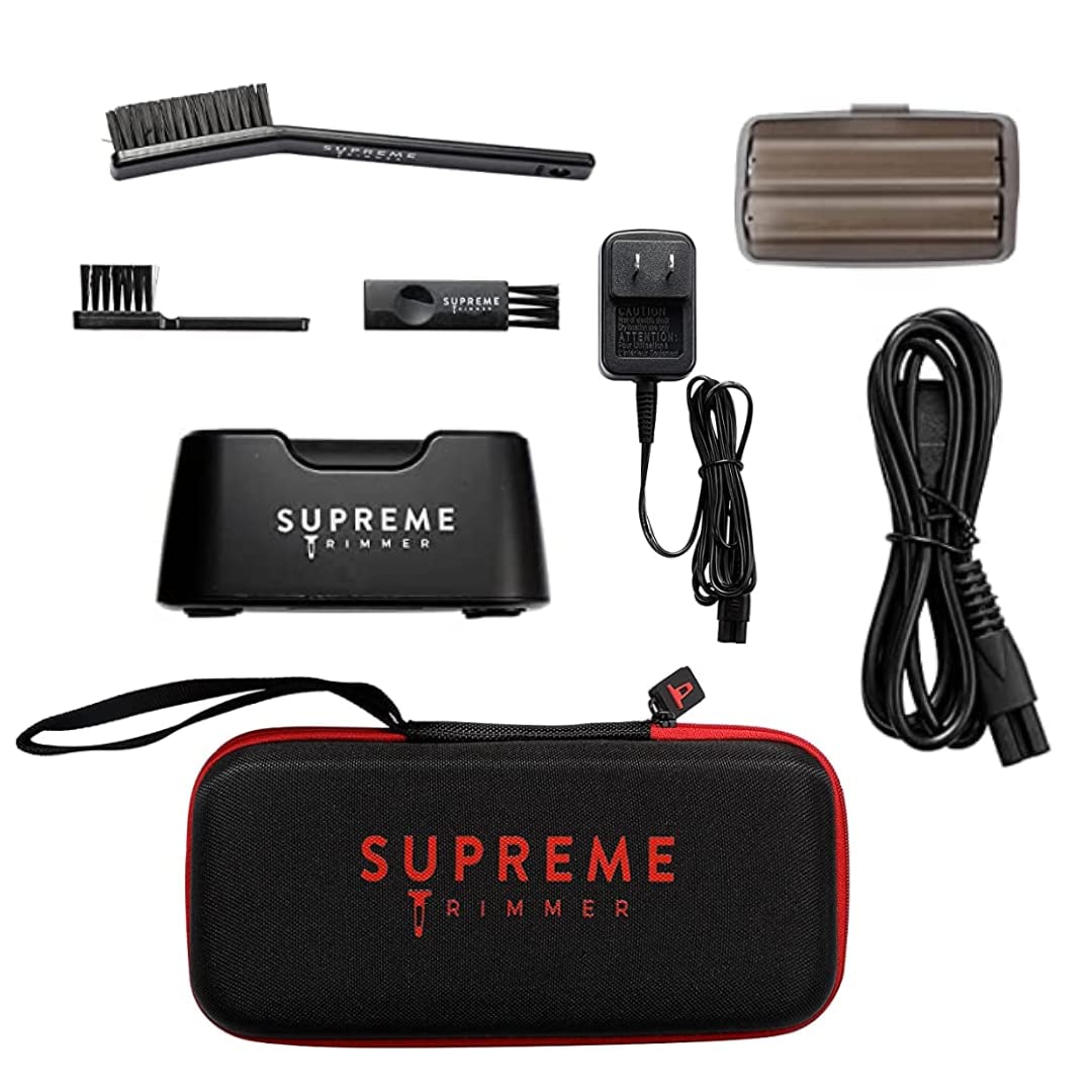 Supreme Trimmer Replacement Parts for Crunch Foil Shaver STF602 - Accessories & Charger Kit (Crunch Shaver Not Included)