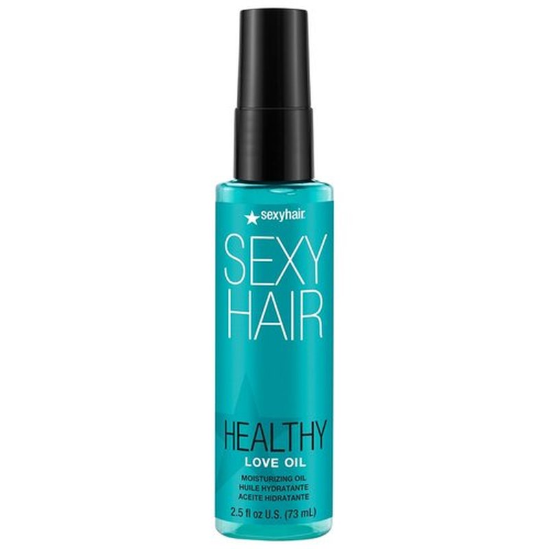 SexyHair Healthy Love Oil - Moisturizing Oil for Smoothness & Frizz Control | Thermal Protection & Shine | All Hair Types