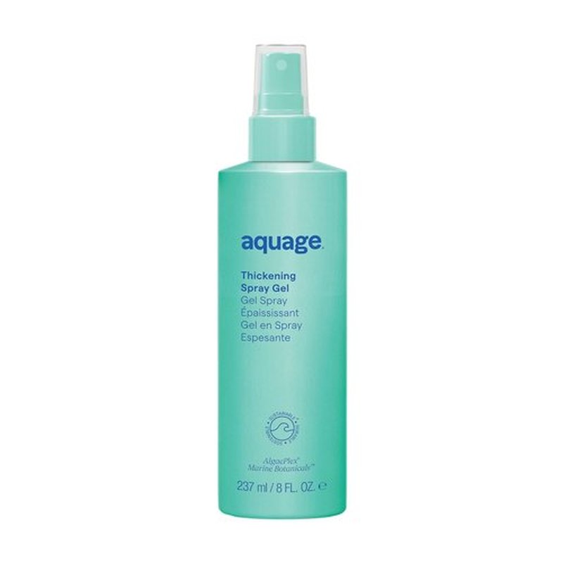 AQUAGE Thickening Spray Gel - Infused with Sea Botanicals for Fine Hair - 8 oz Firm Hold