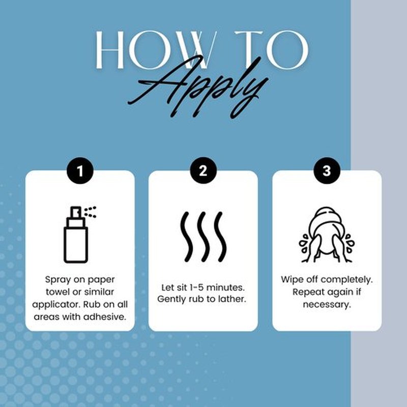 The Hair Diagram - Bold Hold Lace Remover - Bond Release Spray - Residue Removal Solution For Wigs, Extensions, & Hair Systems - Tape & Lace Glue Remover - NO Harsh Solvents, Dyes, Harmful Fumes - 4oz