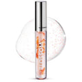 Blossom Lip Gloss & Lip Oil with Olive Oil + Grape Seed Oil, Moisturizing and Hydrating Shimmer Sparkle, Infused with Real Flowers, 3g, Watermelon