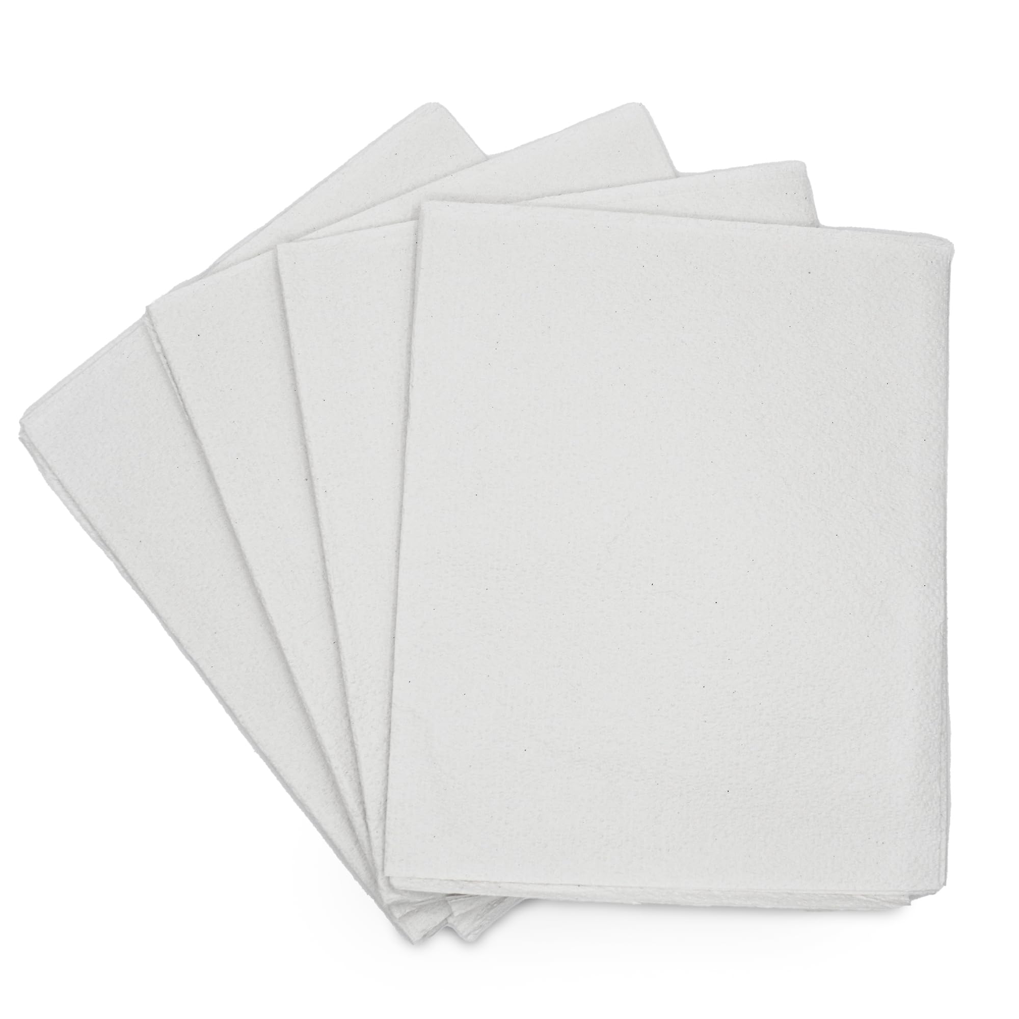 Avalon Single-Use Medical Patient Drape Sheets, White, 40” x 48” (Pack of 100) ― 2-Ply Tissue ― Pebble Embossed ― Latex-Free Medical Supplies ― Tattoo Supplies (214)