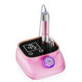 ANBEISTEE Electric Nail Drill 45000 RPM, Professional Rechargeable Nail File Kit, Nail Drill Machine, Nail Grinder, Acrylic Nail Kit for Any Manicure, Pedicure, Gel Polishing Removing, Pink