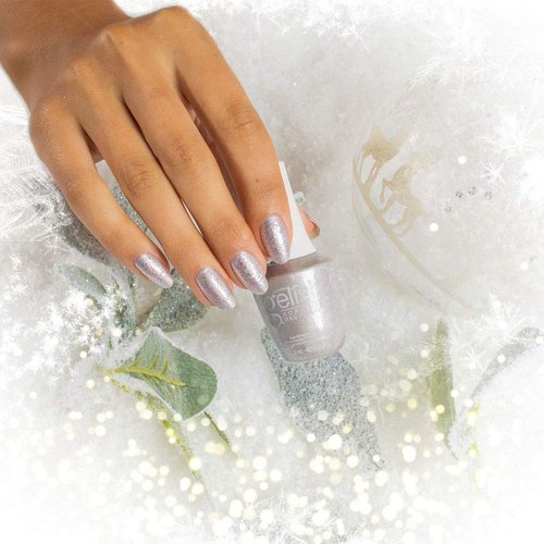 Gelish MINI Holiday Shake Up The Magic! Collection - 9mL TPO-Free Long-Lasting Soak Off Gel Nail Polish, Vibrant Color, High Shine, Chip-Resistant Formula (Don't Snow-Flake On Me)
