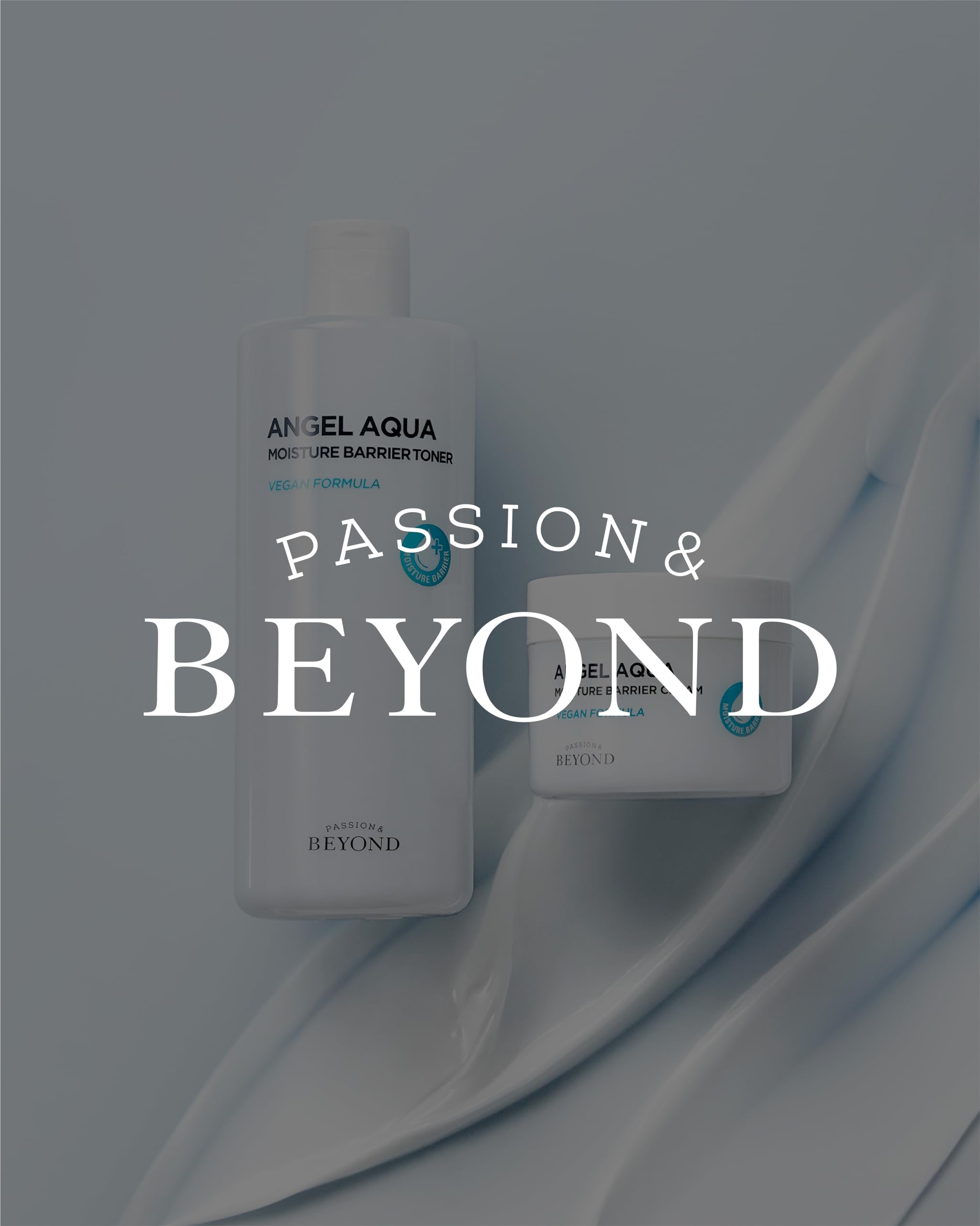 Beyond Angel Aqua Korean Moisture Barrier Toner (16.9fl oz) - Moisture Barrier Strengthening for Sensitive Skin, Vegan Formula. Chervil, Hyaluronic Acid, PHA, Ceramide.