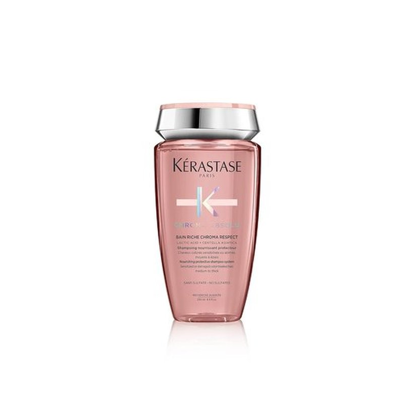 Kerastase Chroma Absolu Shampoo Riche - Nourishing Formula for Color-Treated Hair | Medium to Thick Hair, Lactic Acid