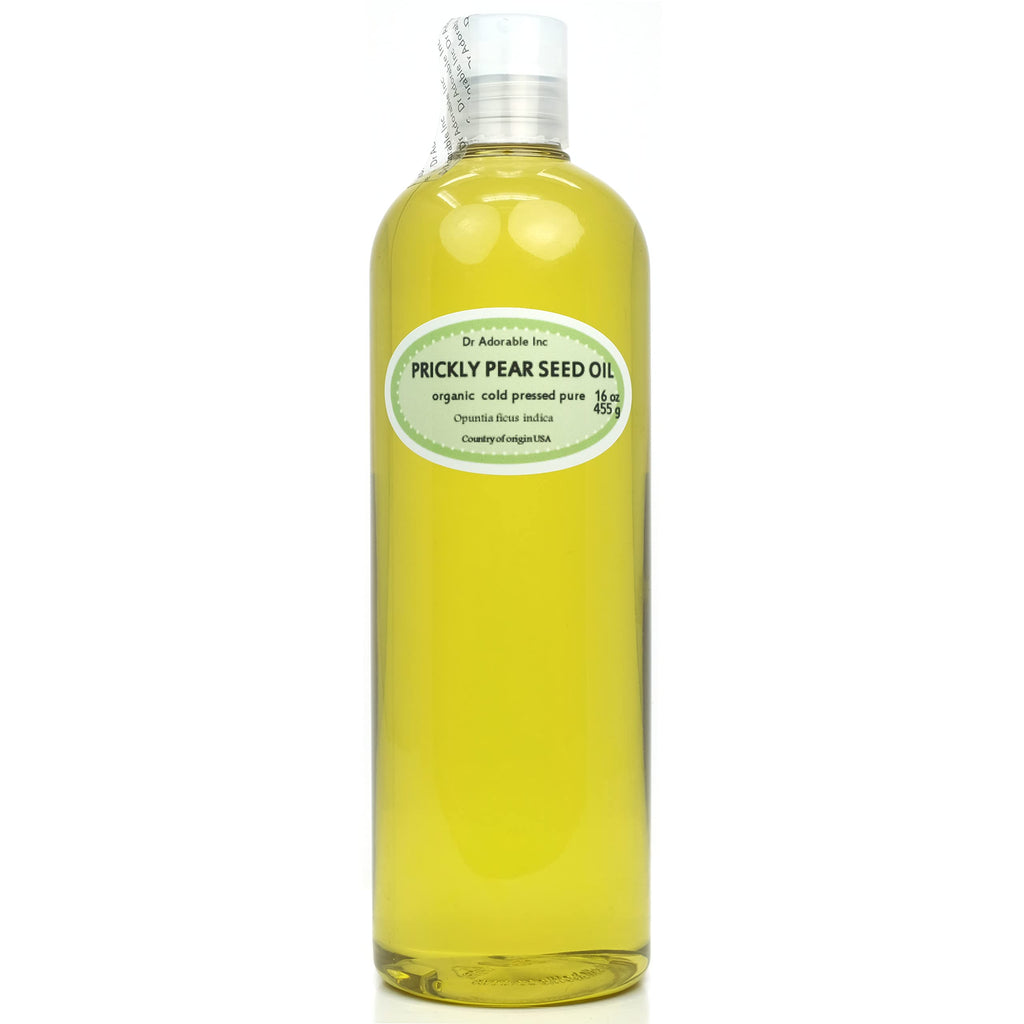 Dr Adorable - 16 oz - Prickly Pear Seed Oil - 100% Pure Natural Organic Cold Pressed