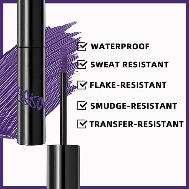 Skiennix 2-in-1 Semi-Permanent Eyebrow Gel & Lamination Gel - Lightweight, Waterproof Formula for 24HR Hold | Clear (04#Purple)