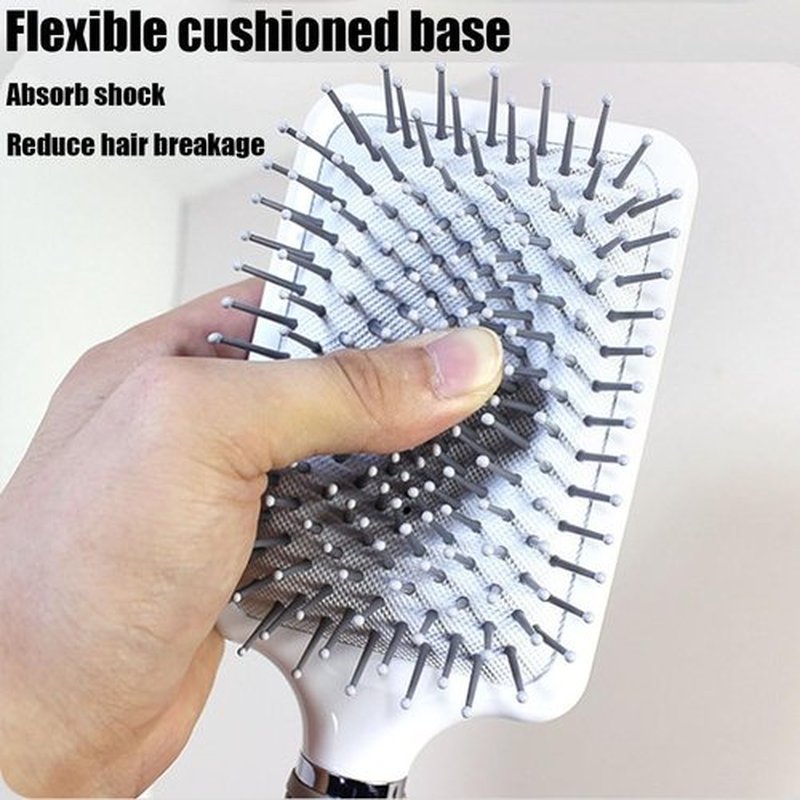 Skiennix Detangling Paddle Brush - Anti-Frizz Hairbrush for Blow Drying & Straightening | Wet/Dry Use