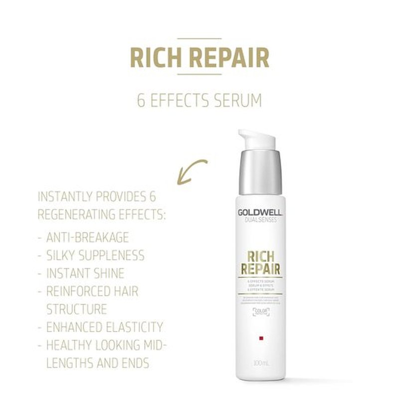 Goldwell Dualsenses Shampoo - Nourishing Formula for All Hair Types | 10.1 Fl Oz