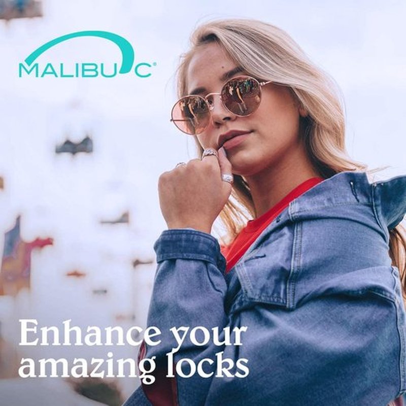 Malibu C Miracle Repair Reconstructor, Blonde Enhancer (12 Packets) - Nourishing Repair Treatment for Damaged Blonde Strands - Reduces Discoloration
