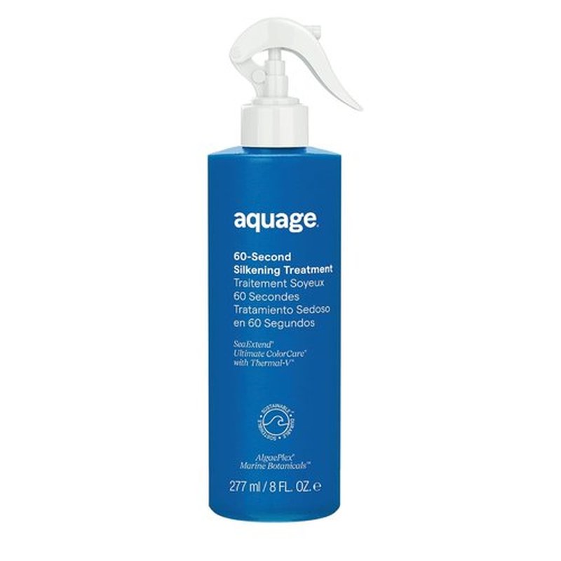 AQUAGE SeaExtend Silkening Treatment - Replenishes Moisture for Silky Hair | 8 oz