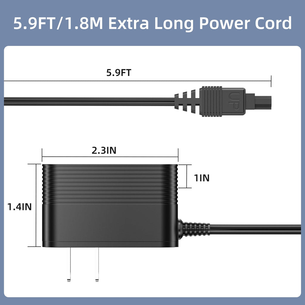 Charger for Shark V2945Z V2950 XA2950 Carpet Sweeper Power Cord Replacement P/N YLS0041-T110025 Vacuum AC/DC Adapter Supply