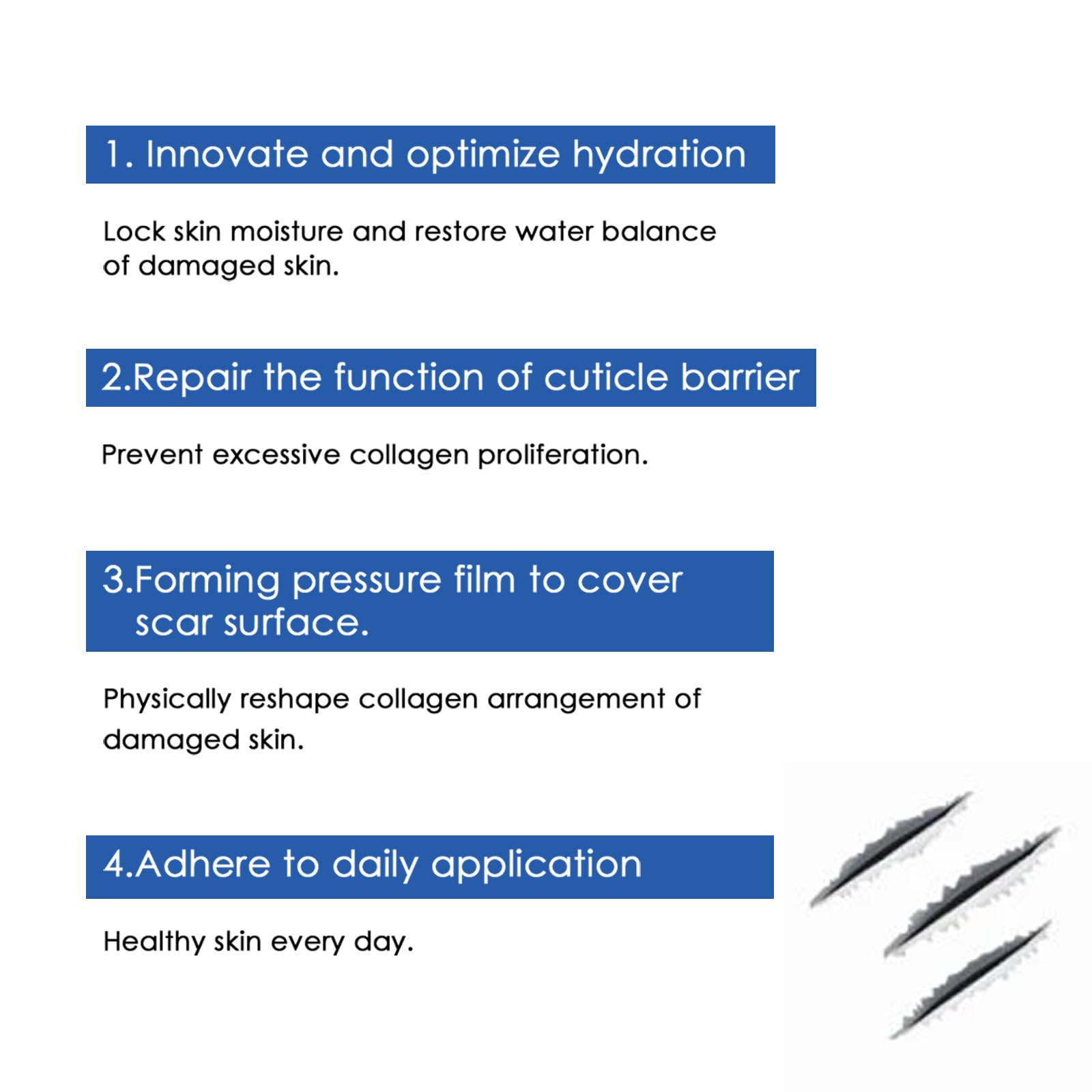 （2 pcs）Scar Removal Cream: Smooth and Tighten Skin, Repair Scars 抚痕祛疤！平滑紧致肌肤 疤痕修护霜