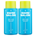 SWIM SALON Chlorine Removal Shampoo for Swimmers | Vitamin C Removes Chlorine & Prevents Hair Breakage | For Pool, Saltwater & Hard Water | Sulfate-Free, Silicone-Free (10.58 oz, Pack of 2)