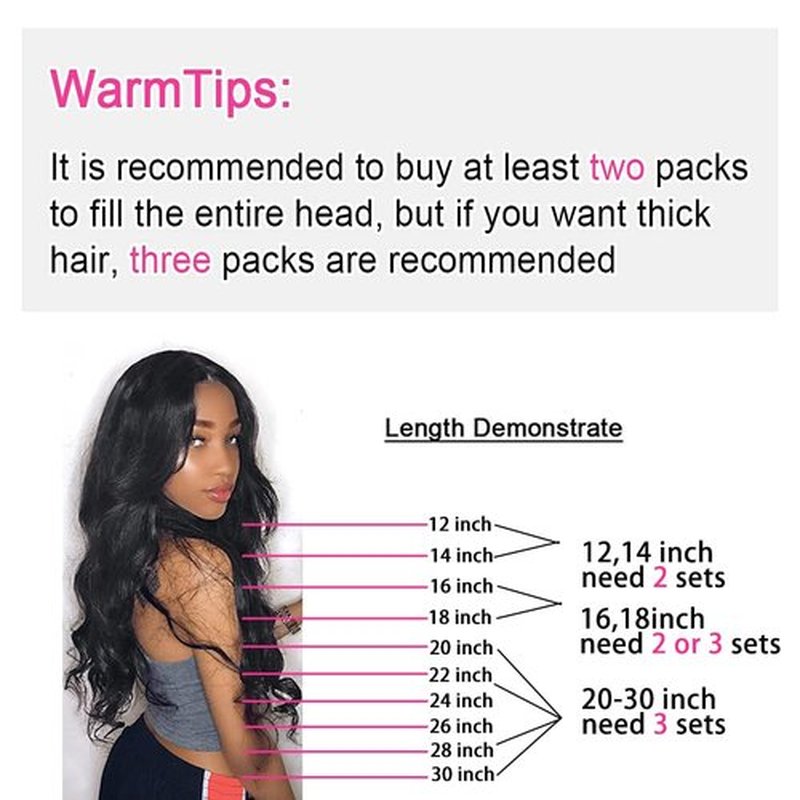 Body Wave Brazilian Clip in Hair Extensions Human Hair 8Pcs Remy Hair Extensions Clip ins for Black Women with 18Clips 120g (18inch, Natural Black)